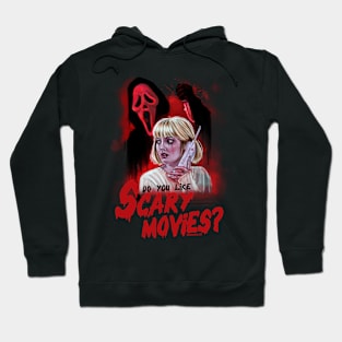 Do you like scary movies? by BwanaDevilArt Hoodie